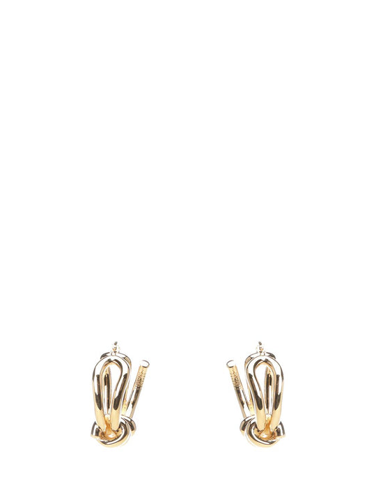 Knot Earrings Jewelry Gold
