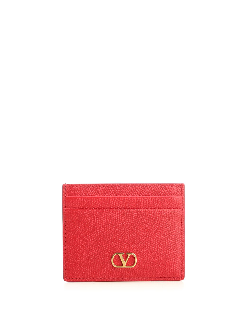 Valentino Garavani Vlogo Signature Card Holder Small leather goods - Red | 77994912d5545b0f6f75601e199ff51bb7621855