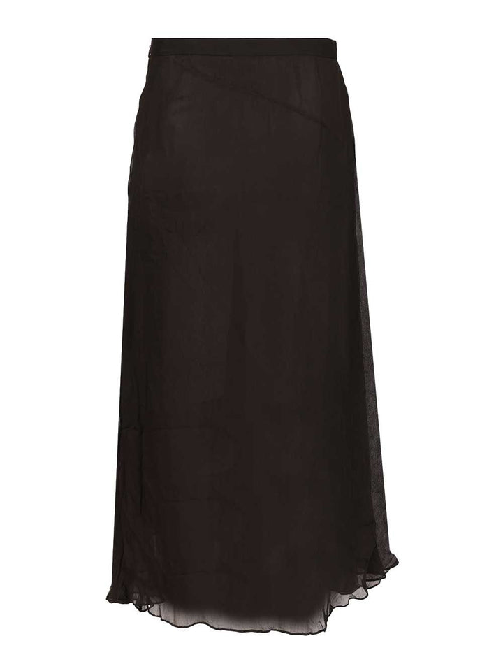 Marant Etoile Long Skirt Lycia Skirts - Black | f5183466c23df5771354d40e6481d9cd69d9f0c1