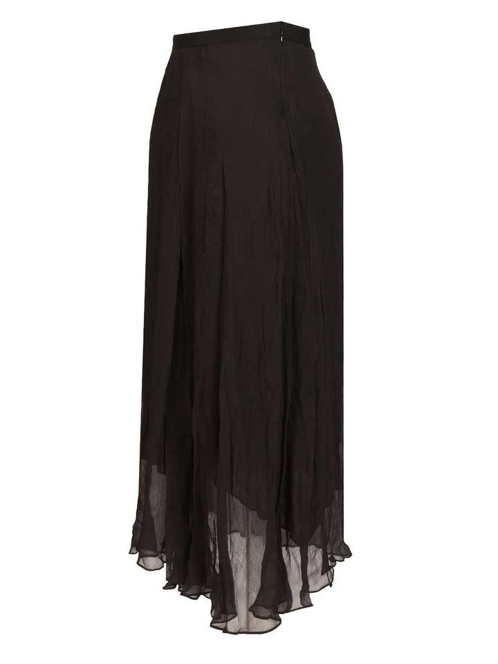 Marant Etoile Long Skirt Lycia Skirts - Black | 557167284efd73a557104aea0e058f14be7a2c4f
