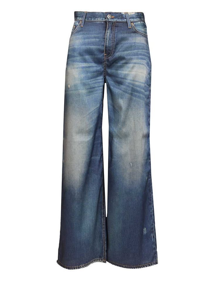 Golden Goose Deluxe Brand Boyfriend Jeans - Blue | cf7347d6a9571dbb21ce3f17ca1b32647993c595
