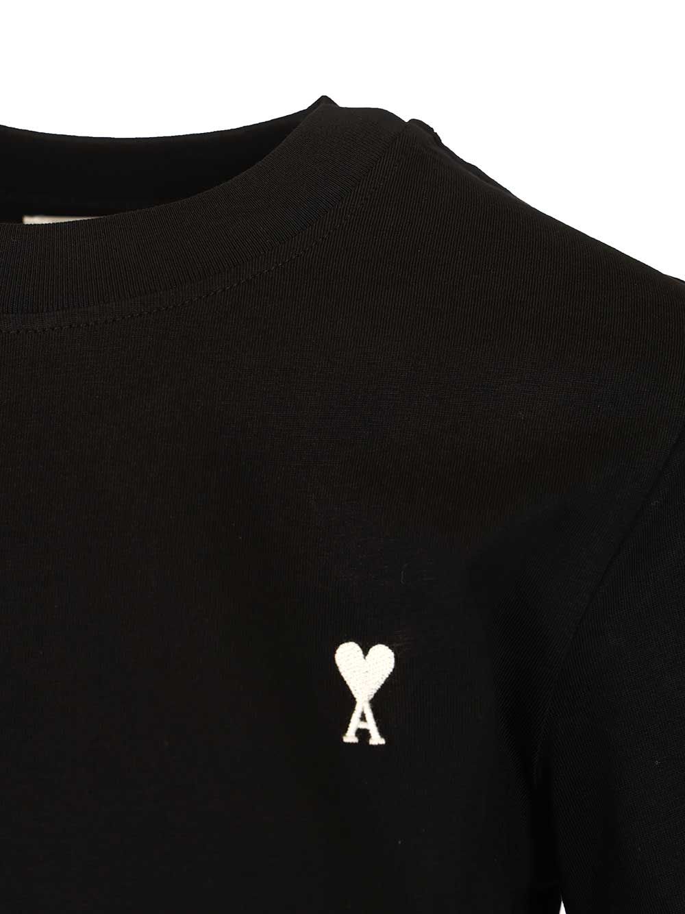 Ami Ami De Coeur Crew Neck T-Shirt - White | 94ef1546bd0e374006eaeb80a9b1a2dabb6dd088