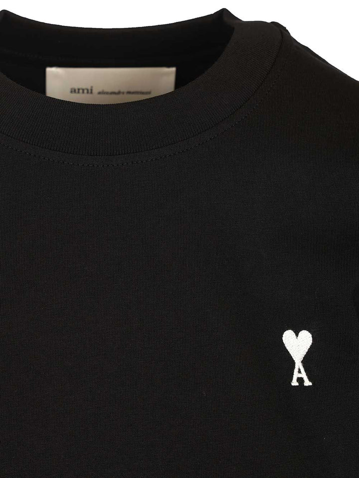 Ami Ami De Coeur Crew Neck T-Shirt - White | b4a6fd12495fa8aa899cd991c407ade2f8b81491