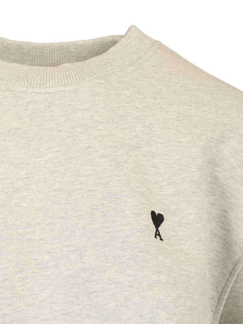 Ami Ami De Coeur Sweatshirt Sweatshirts - Grey | 6f6756962f949945134db8da97b65c5f1cc60895