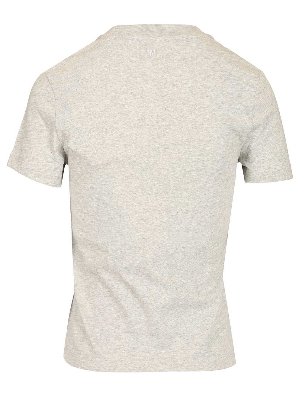 Ami Ami De Coeur Crew Neck T-Shirt - White | 65edadd43232d129b9a3a0a014550d752f443655