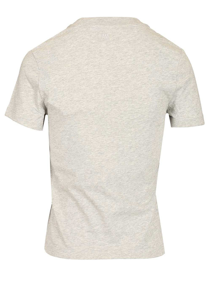 Ami Ami De Coeur Crew Neck T-Shirt - White | 65edadd43232d129b9a3a0a014550d752f443655