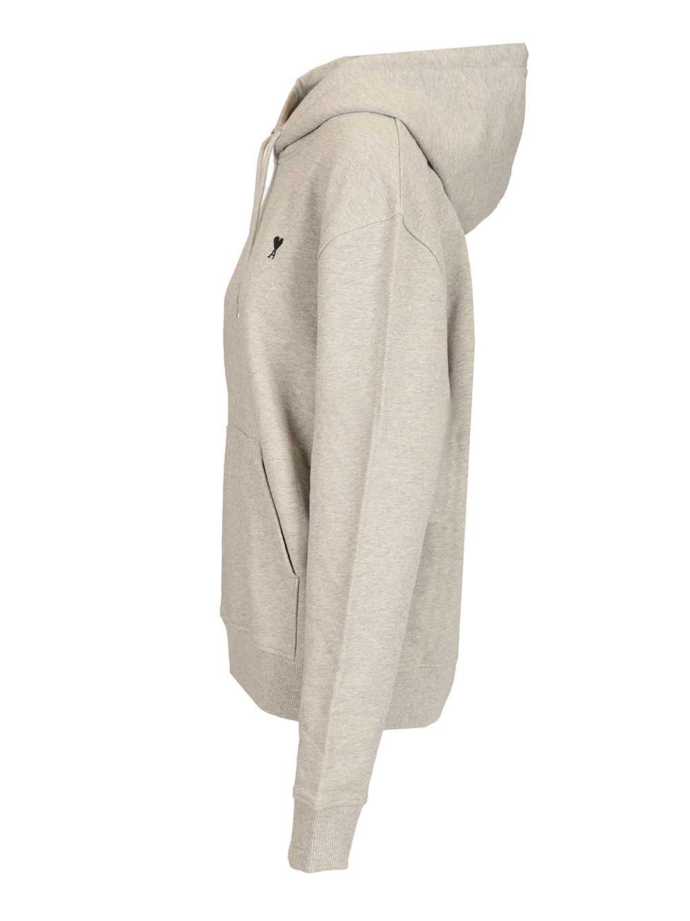 Ami Ami De Coeur Hoodie Sweatshirts - Grey | 7262fc9ac308b69de4211bab731e6c6c05edc0d6