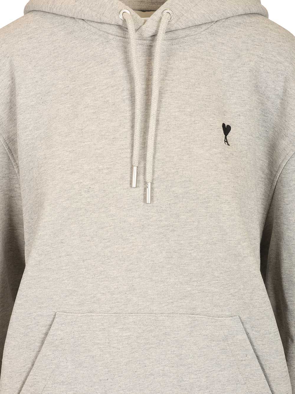 Ami Ami De Coeur Hoodie Sweatshirts - Grey | 5c159c5c54a5cf3bdc1cc17823d6e6f95ea6cb12