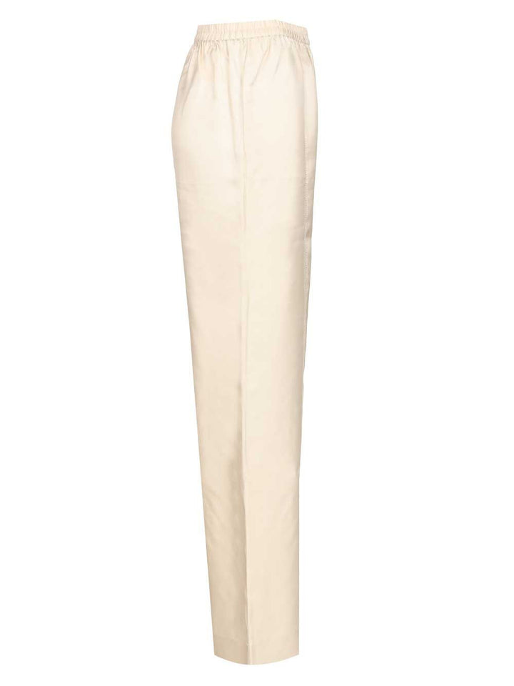 Loulou De Saison Lars Trousers - White | e078343c6975513793782c47f42f438dd16de63b