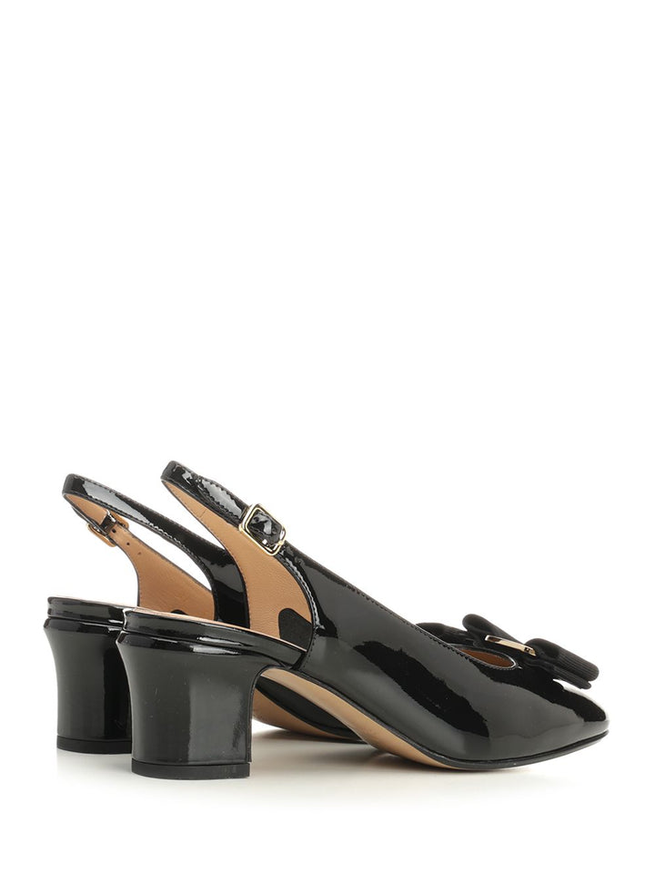 Ferragamo Vara Bow Slingback Pumps - Black | 176a46535790ac474be1ff93ce8125cad52f844e