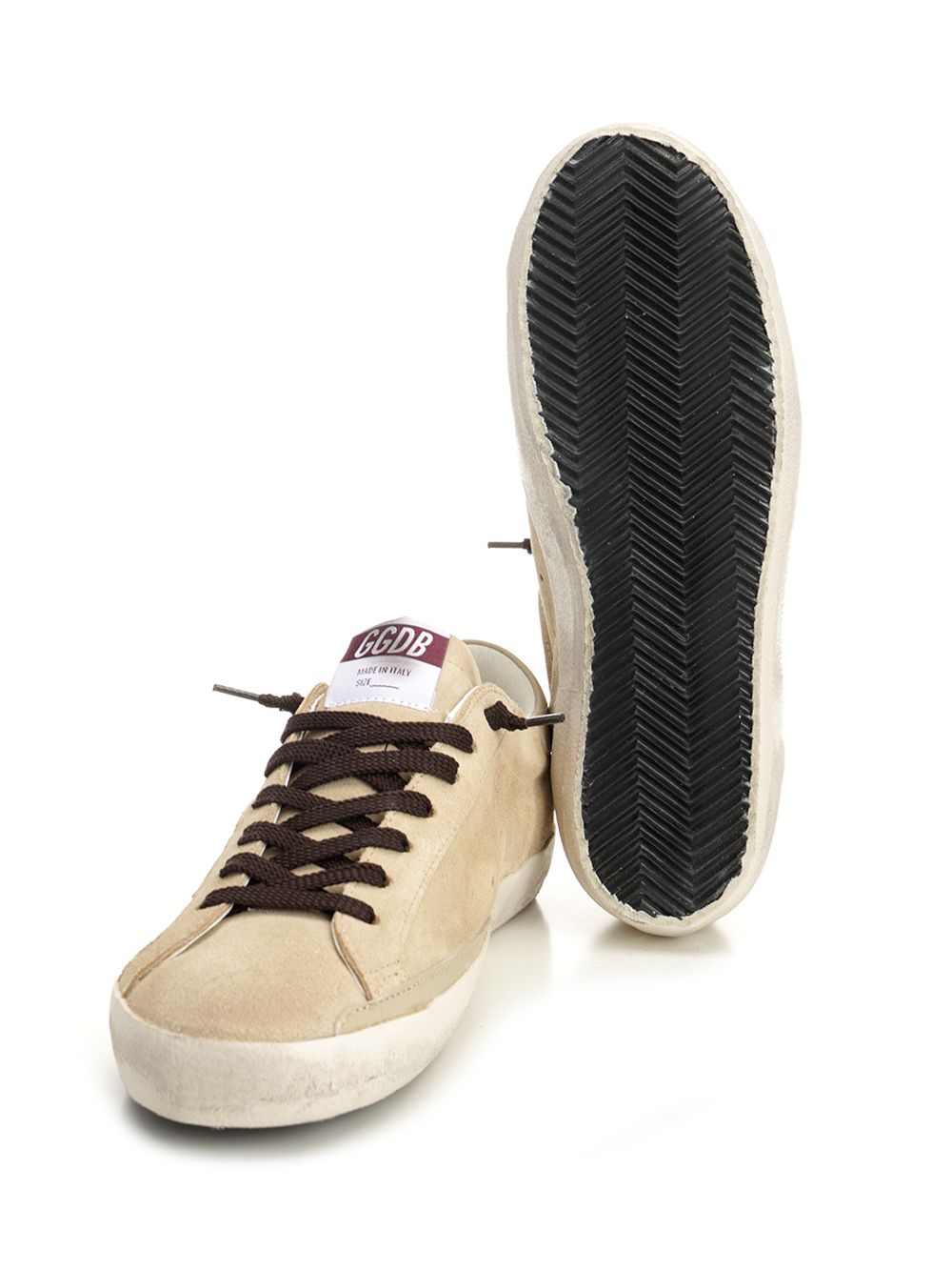 Golden Goose Deluxe Brand Super Star Sneaker Sneakers - Beige | d1eb481ca8117f6032df35ceae8522e0cd0f2742
