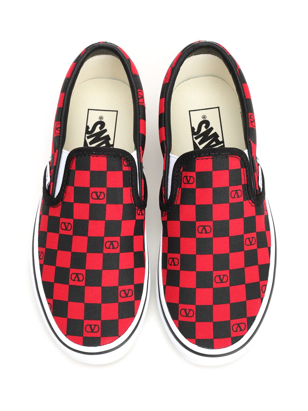 Valentino Garavani Valentino Garavani X Vans Slip-On Sneaker Scarpe basse - Red | 6bd704b9a4c578d19eb50951c2c4ca95a2b351b7