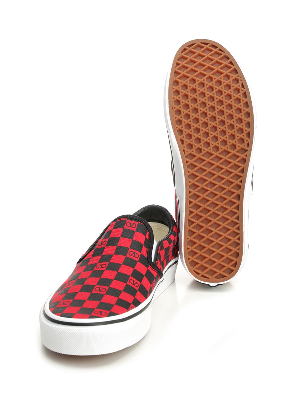 Valentino Garavani Valentino Garavani X Vans Slip-On Sneaker Scarpe basse - Red | 4ab44a275dbe90d74f68cd13855f638d839f63bb