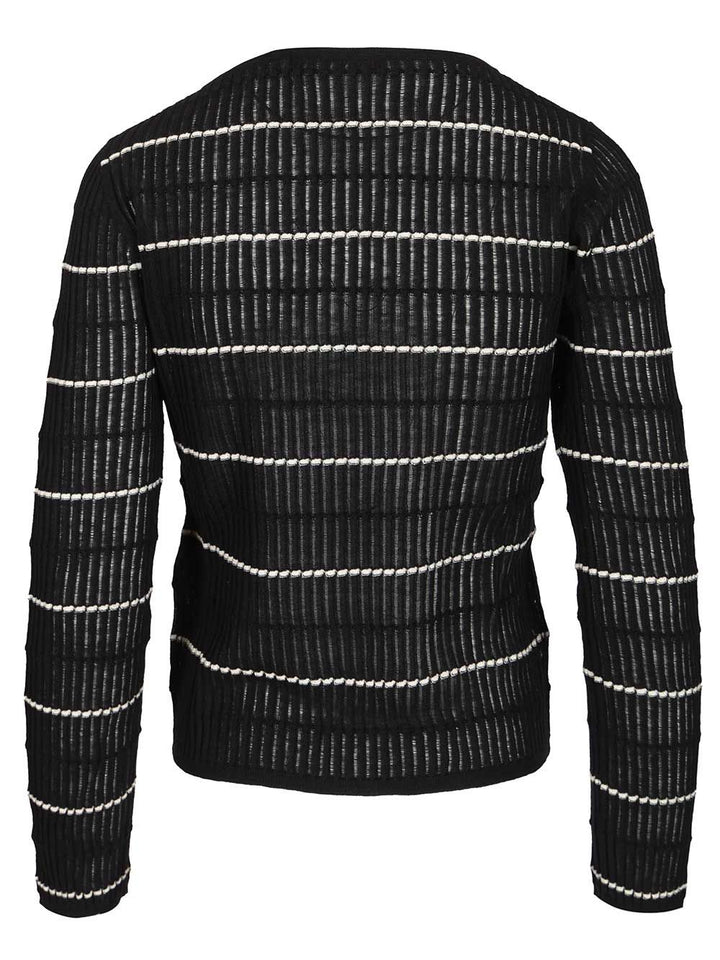 Max Mara Studio Fitted Wool Sweater And Set Polo shirt - Blue | 30aa63dce392a6243dbd1fbeea3e1249a1309afc