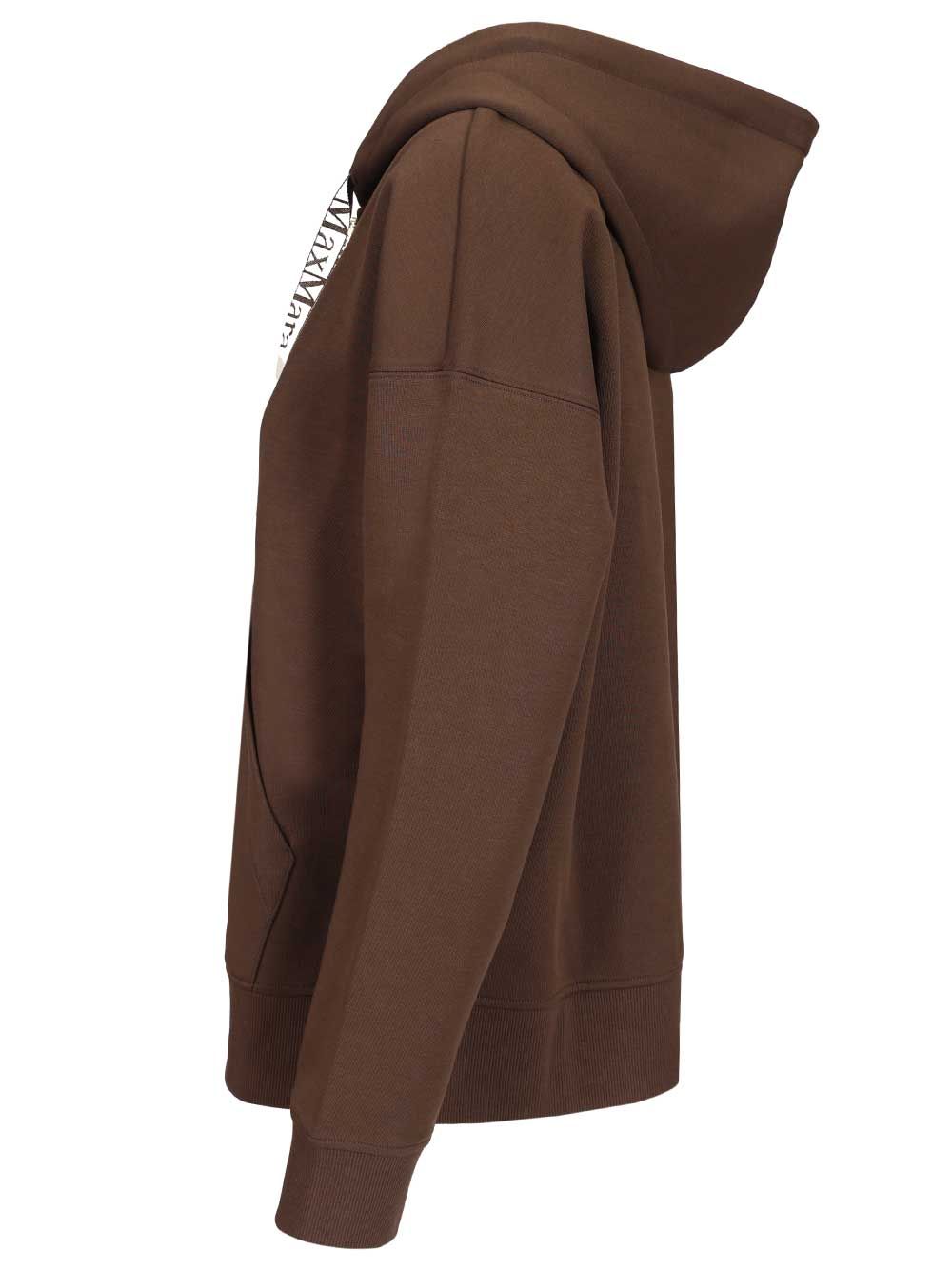 'S Max Mara Technical Jersey Zip-Up Sweatshirt Sweatshirts - Brown | 59e7a8e746ef52be0e070f487cc6f3ed7e028e43