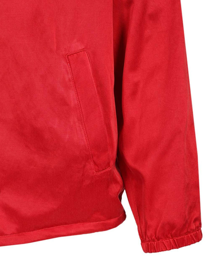 Dries Van Noten Satin Blouson Jacket Jackets - Red | 5afc37806bd3baf6d6c177b66dc3a79a513acf79