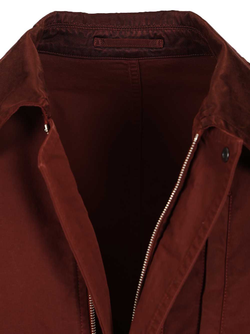 Dries Van Noten Cotton Blend Blouson Jackets - Bordeaux | 18116dcf84f820ad08eeb36ea890bf8f602eaa43