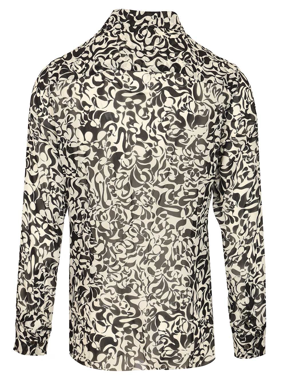 Dries Van Noten Carvies Viscose Shirt Shirts - Black | db5aad18f1713f26451adfb7415fed36447d847c