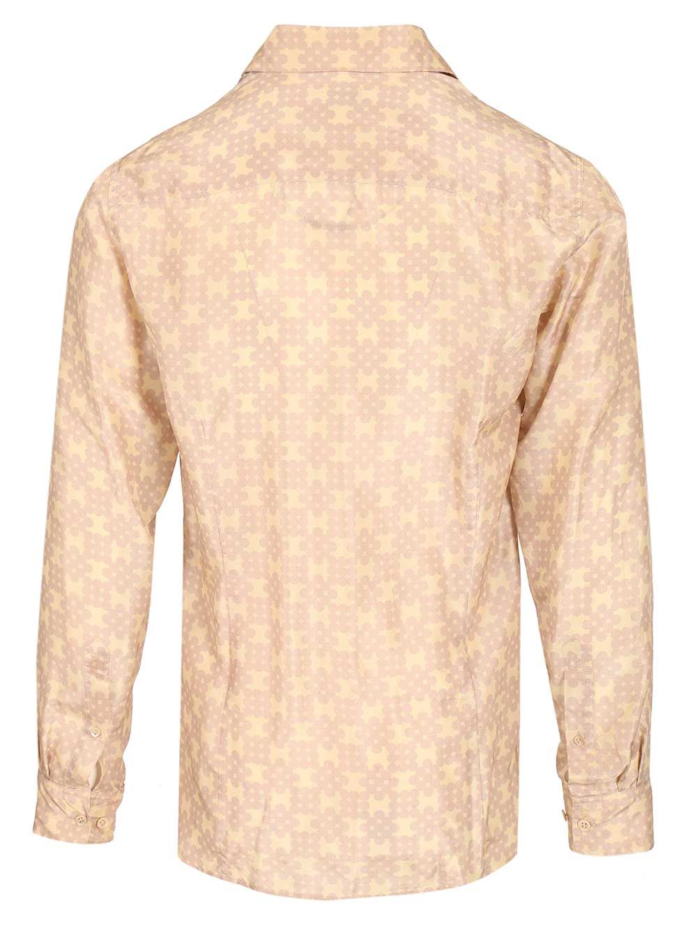 Dries Van Noten Carvies Silk Shirt Shirts - Rose | dabe784ac71ff42d4ee2485a9504b34d8807e171