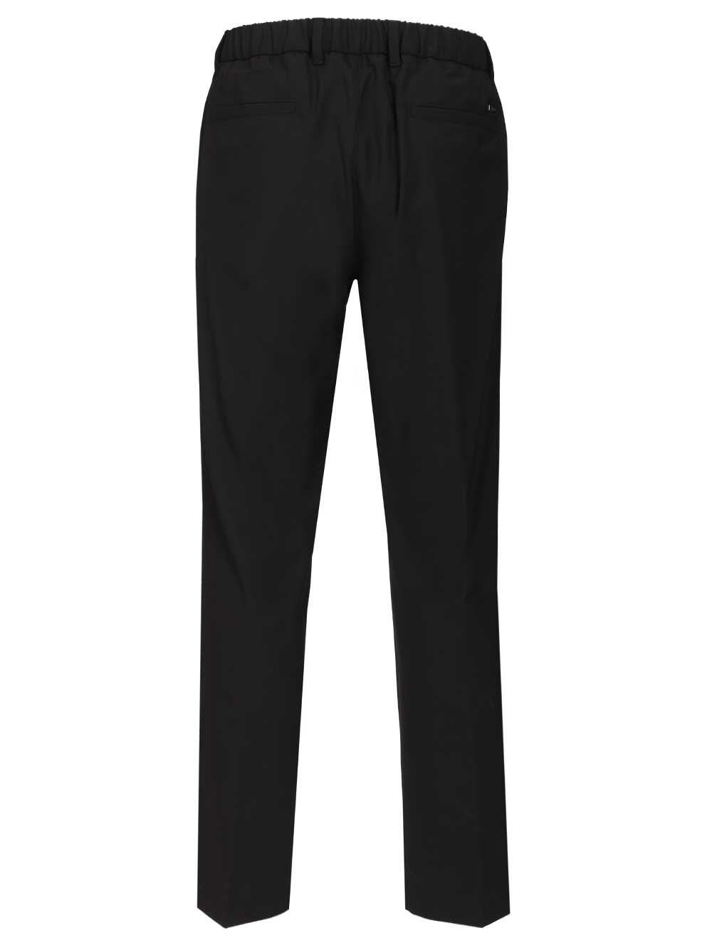 Herno Stretch Wool Blend Trousers - Blue | 53d53ad629c1aa3bc9648068fa7024bdbcc8ed1e