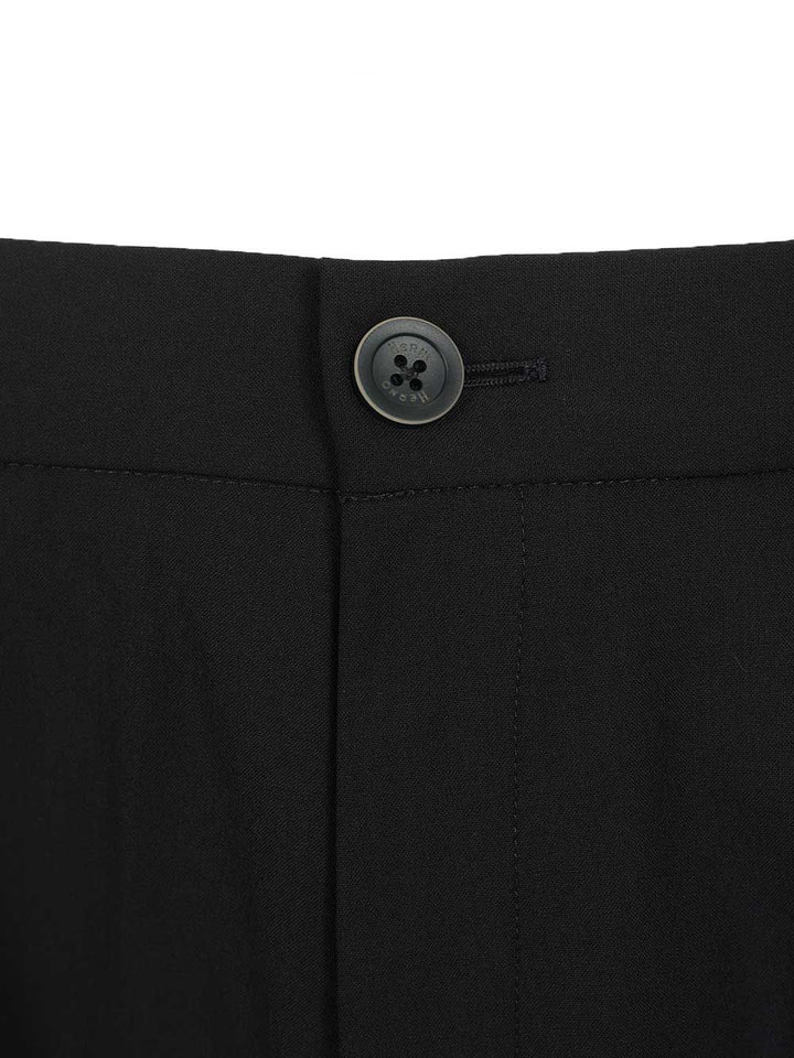 Herno Stretch Wool Blend Trousers - Blue | 811e95bc6d8e4c164a86d18e83368c4671e969ce