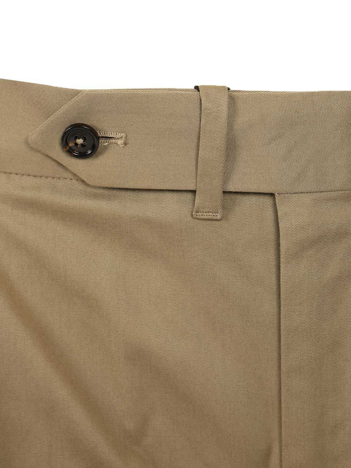 Dolce & Gabbana Stretch Gabardine Trousers - Green | 2e8ecc56476fdeb5b2716c1112e54c7a73cacf71