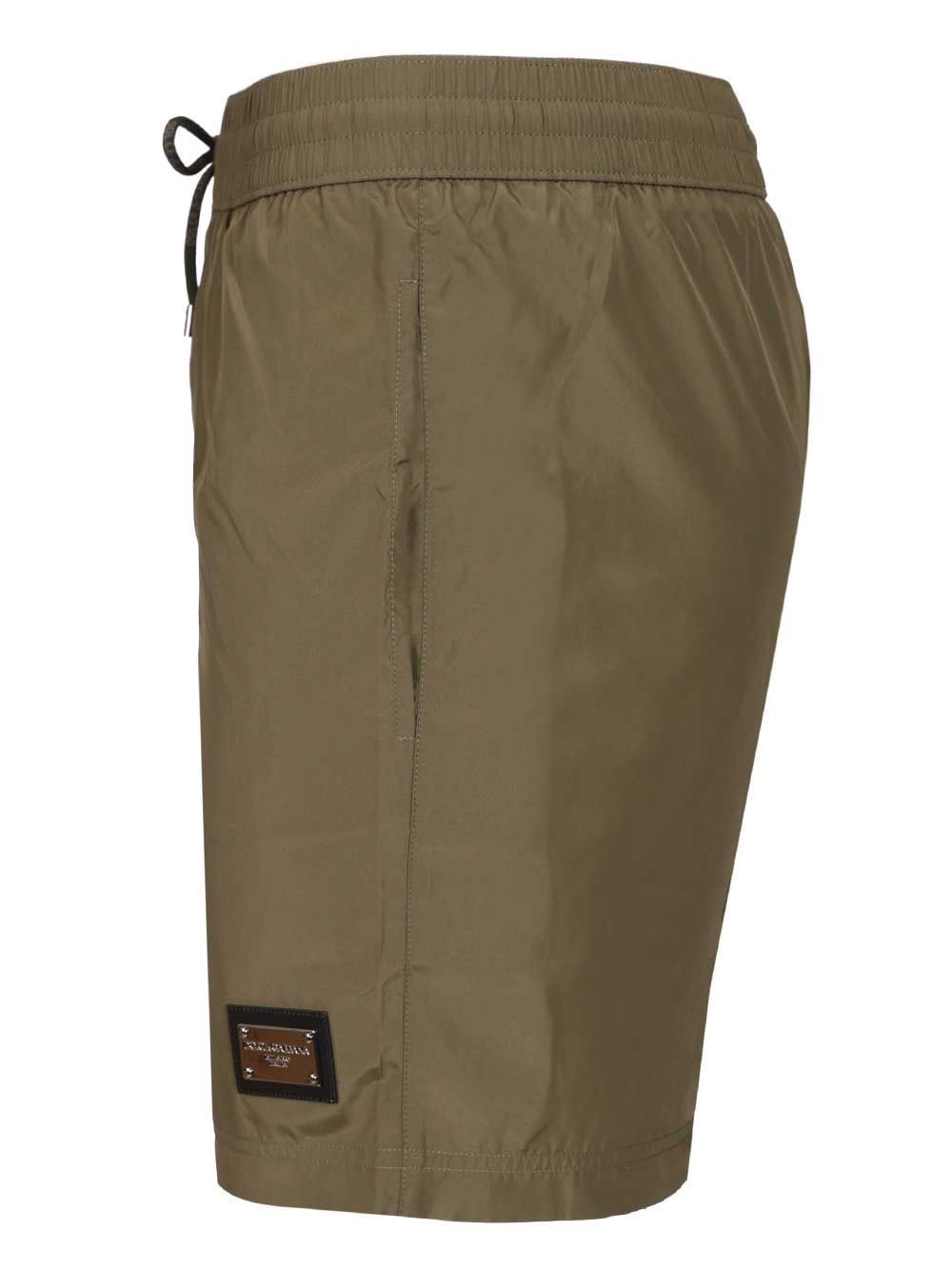 Dolce & Gabbana Nylon Shorts Swimwear - Grey | 2564f9b2c532d8a26454920f151a5adeece33fa7