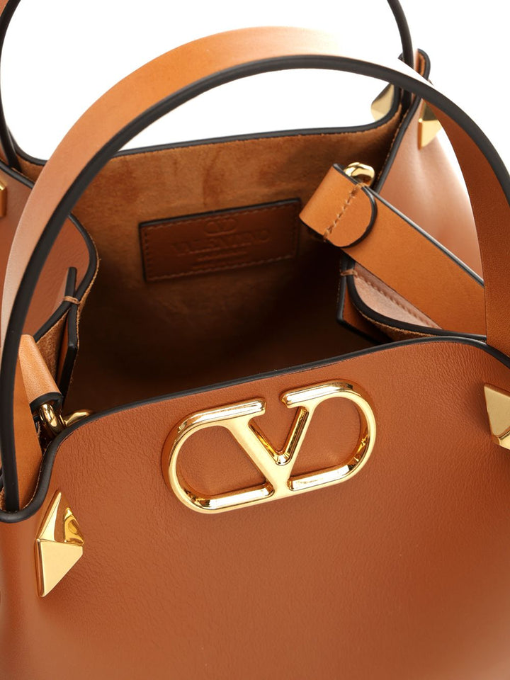 Valentino Garavani Vlogo Signature Handbags - Brown | 947ae56aa9463ee33687af449dfc39ece9dc4cc6