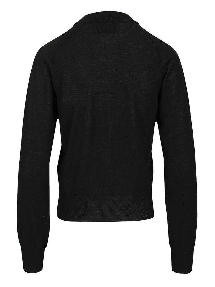 Ami Ami De Cœur Cardigan Knitwear - Black | 9bd75410003090ec1577721eb69a8baaf01d56e6