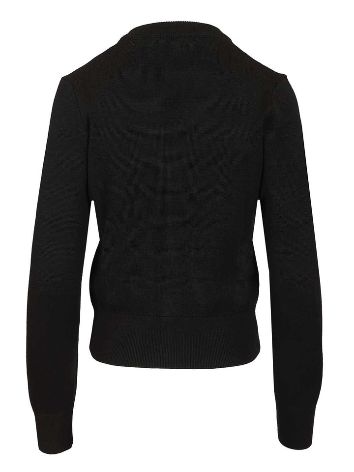 Ami Ami De Cœur Cardigan Knitwear - Black | 0de8adf518f0bacd9093af1a55c0ad4124480ff3