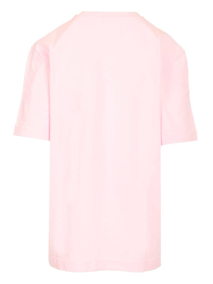 Jacquemus Cotton T-Shirt - Rose | 38a3f46c88f232928f6bc85bf123e2ee0043c425