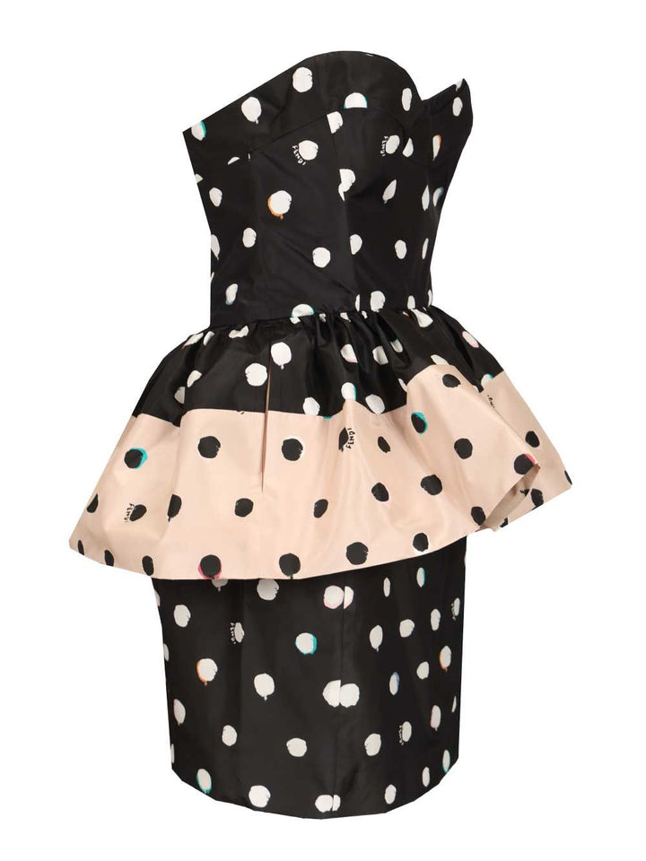 Fendi Short Dress Dresses - Black | 40a6d1806c1d91fbb7187083b01182cc4074bf8f