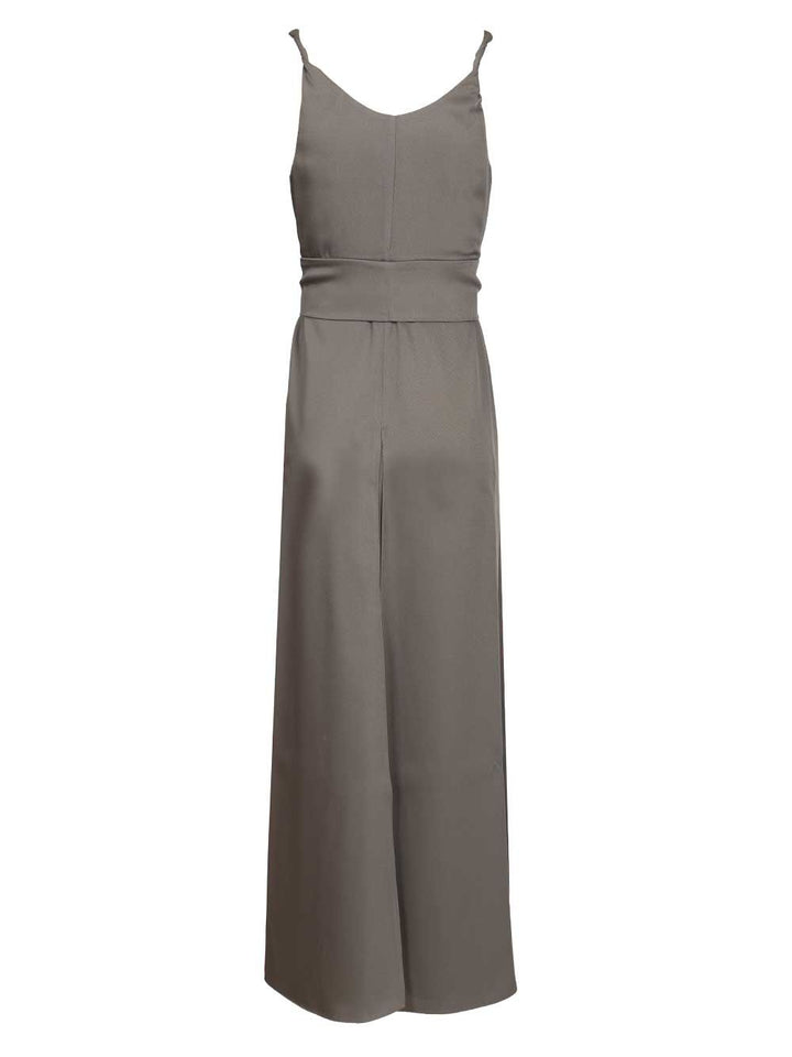 Emporio Armani Long Dress Dresses - Grey | 273de0cc31f9d311850a0f3f48c1c54c18f8612a