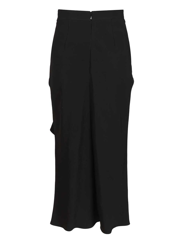 Givenchy Crêpe Cady Midi Skirt Skirts - Black | 25ff90fd379f91e06965a278fbaffabf83b77ae4