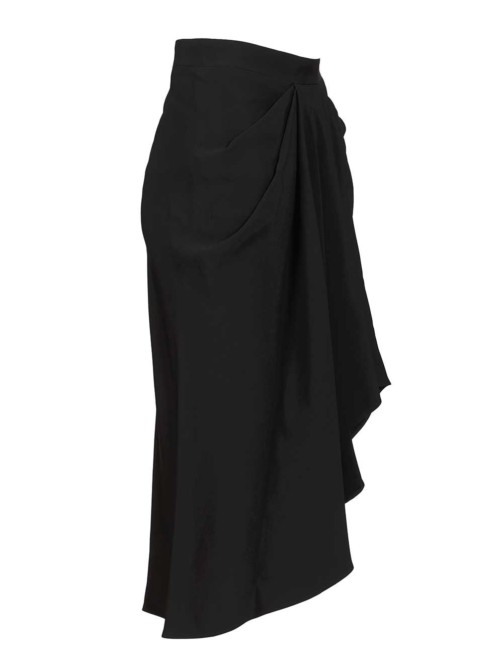Givenchy Crêpe Cady Midi Skirt Skirts - Black | 166a8509c4a7c191f840a7377d9a2c088eced420