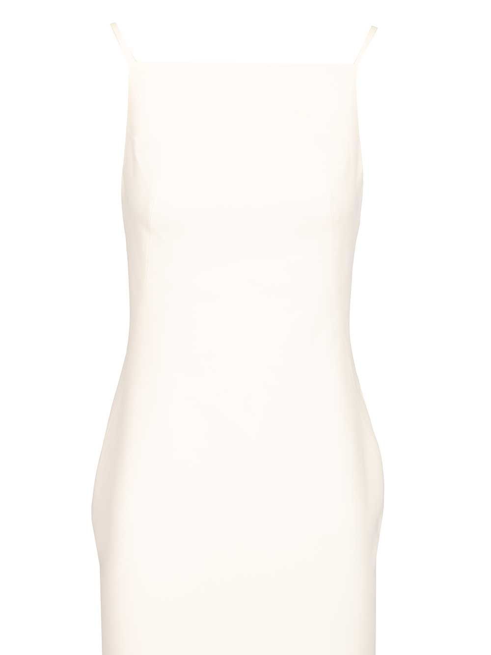 Givenchy Long Dress With Slit Dresses - White | 3335a5ff371d677127eee0a9888a28fd87c102ef
