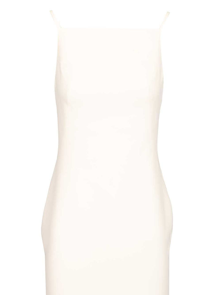 Givenchy Long Dress With Slit Dresses - White | 3335a5ff371d677127eee0a9888a28fd87c102ef