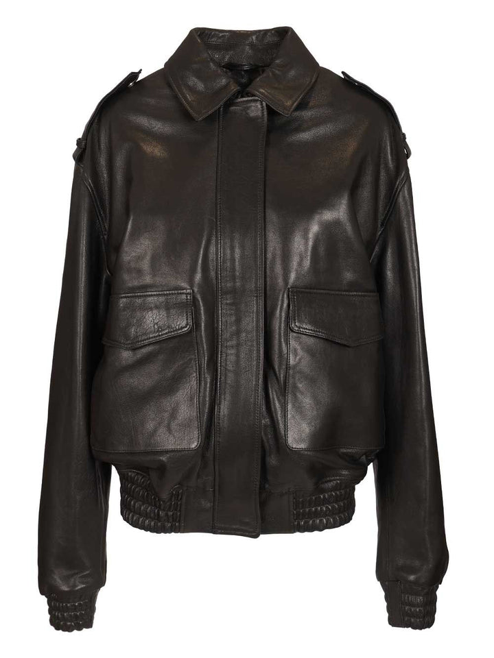 Arma Astral Leather Jacket Jackets - Black | 8a9b775c33f61715fd74cd6c4aa5386ee67d18cd