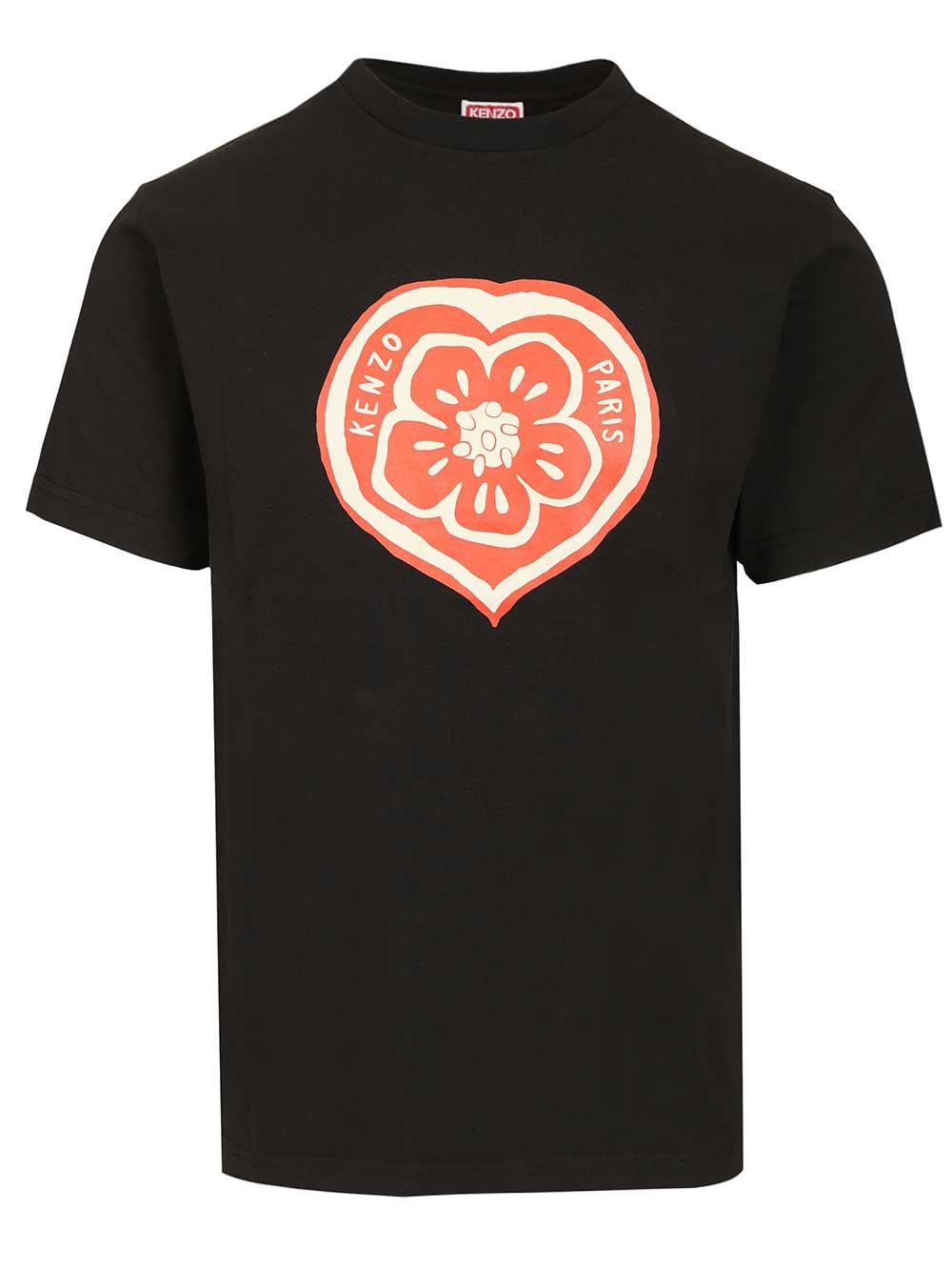 Kenzo Boke Heart T-Shirt - Black | 6c1e37e5d0627696291294b2890877b4e2adaf9c
