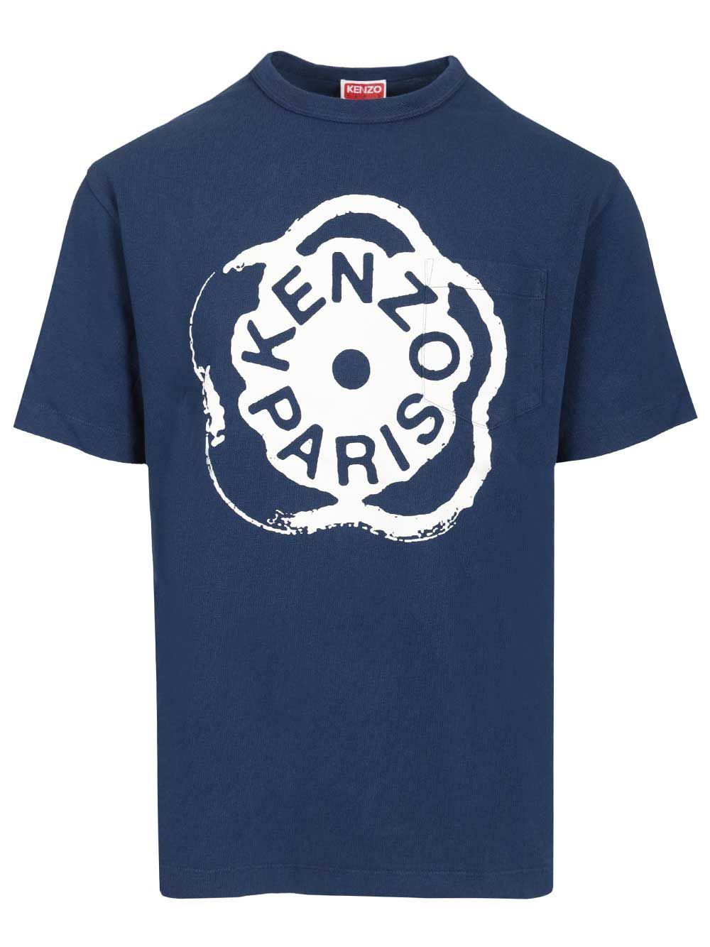 Kenzo Boke Flower 2.0 T-Shirt - Blue | 2c2680345c2ffa5af475beb9b9f7c64d73f9759f