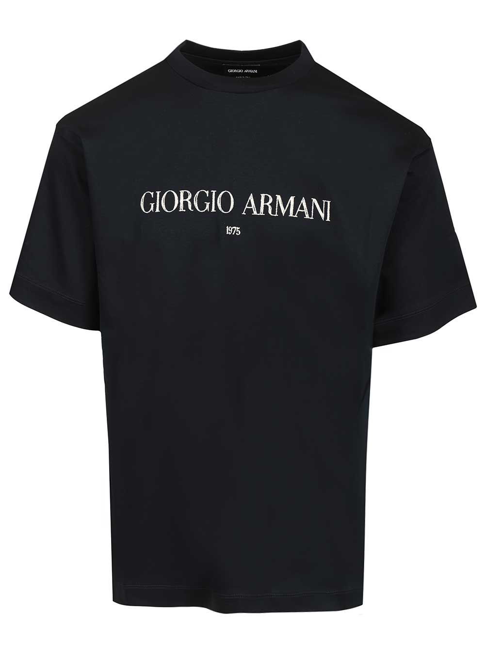 Giorgio Armani Giorgio Armani T-Shirt - Black | 7638ea99c5225fc466bb4d94d964f6d13f85fb3e