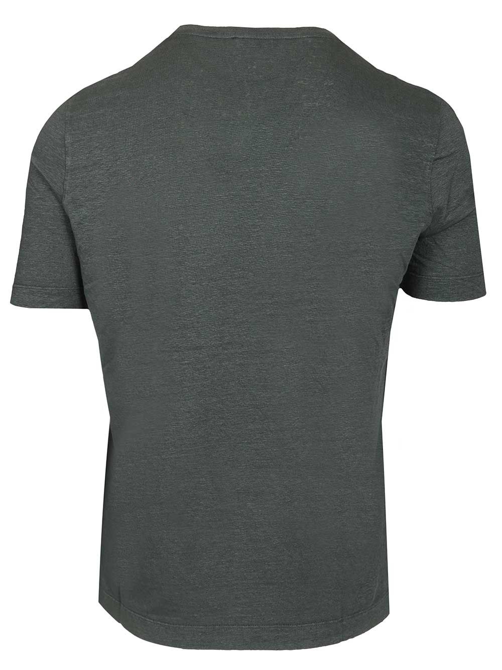 Al Duca D'Aosta Linen T-Shirt - Green | ebc549a471a5b17239148726fdaa8afc197920ac