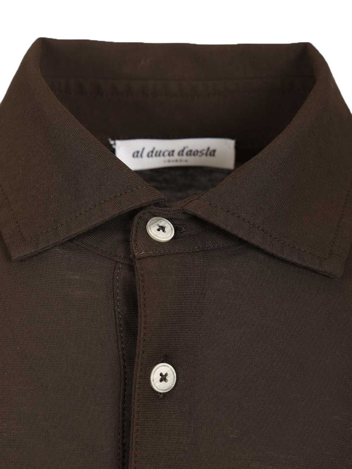 Al Duca D'Aosta Classic Polo shirt - Brown | f1d033fc9d9fdca985fbb3b11244e3cc721b6a76