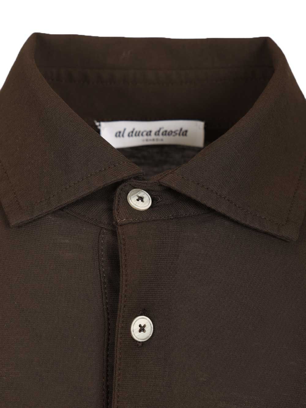 Al Duca D'Aosta Classic Polo shirt - Brown | f1d033fc9d9fdca985fbb3b11244e3cc721b6a76