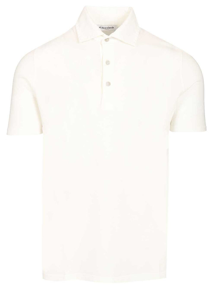 Al Duca D'Aosta Classic Polo shirt - White | a7113a0c5326e8230100db40f53580a56aadb648