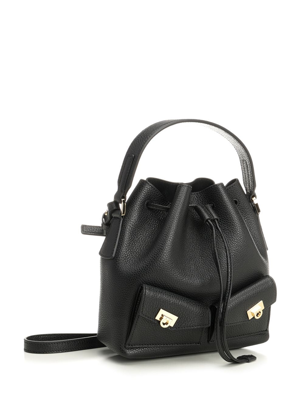 Ferragamo Multipocket Bag Crossbody Bags - Black | 64f0636ad01d02437f32d536360902049855db7b