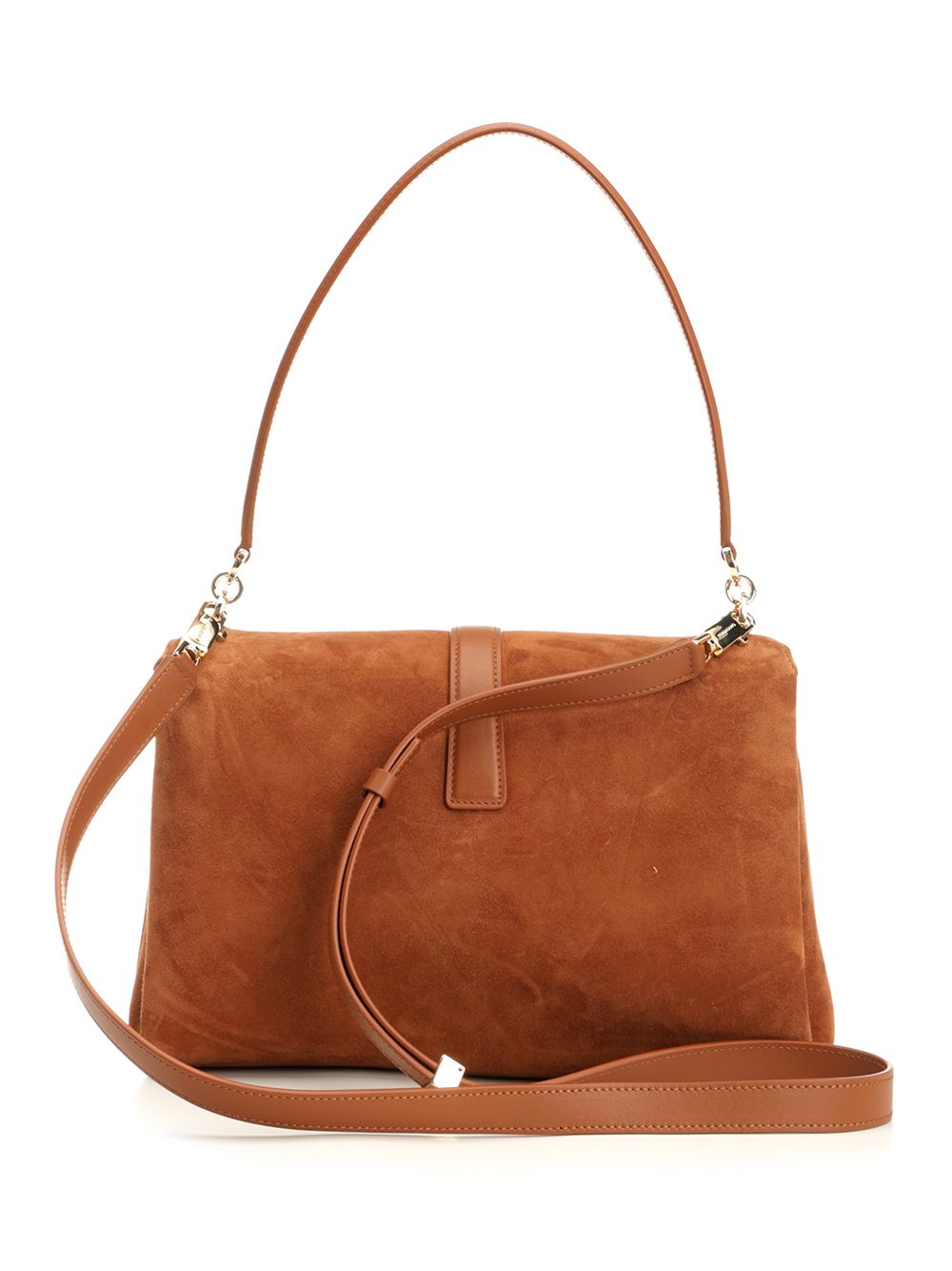 Ferragamo Shoulder Bag With Front Flap Handbags - Brown | 100cbba46cb208c827d0c9304ff324d77bdc84a2