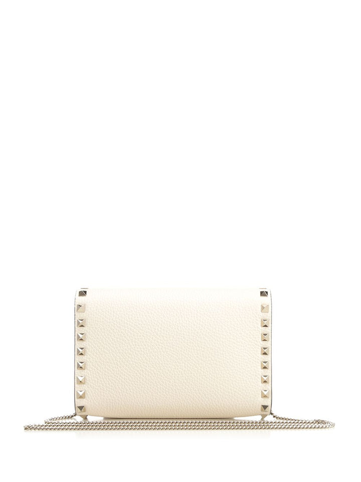 Valentino Garavani Rockstud Small leather goods - White | 864e89e50ffda857fdf214bf55852cb9a355f70d