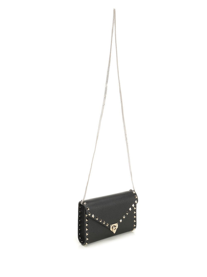 Valentino Garavani Rockstud Small leather goods - Black | d68e959a10c6c47f16b510adcca8f59ed3ef8517