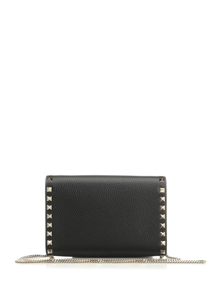 Valentino Garavani Rockstud Small leather goods - Black | 3f41f6ed73e26e04e25c28c1ea30745362da0c7d